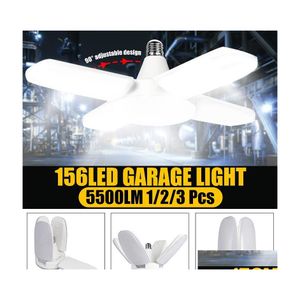 Bulbes LED Super lumineux LED BBS 60W E27 Ventilateur Garage Light 5500lm 85265V 2835 Éclairage industriel de la grande baie pour livraison de chute d'atelier Li OTCSB