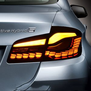 LED feu arrière de voiture ensemble de lampe arrière pour BMW F10 F18 528i 530i 535i M5 GTS dynamique Streamer clignotant indicateur de frein antibrouillard feu de recul
