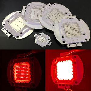 Puce LED COB 10W 20W 30 50W 100W, lampe haute puissance, perles lumineuses rouge 620-625nm 32mil, puces EPILEDS, livraison gratuite, 5 pièces D1.8