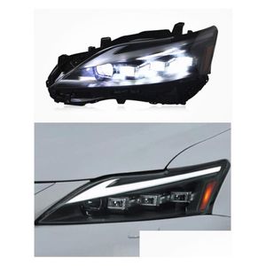 LED Daytime Running Car Head Light pour Lexus CT200 CT200H Headlight 2012 - Signal dynamique Signal High Be faisceau de lampe de lampe