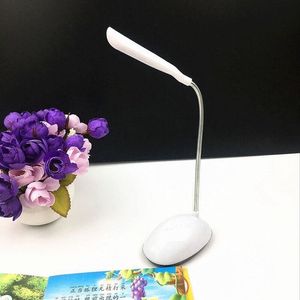Led Desk Lamp Stepless Dimmable Book Lights Touch Foldable Table Lamp Bedside Reading Eye Protection Night Light DC5V USB Chargeable