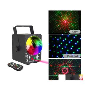 Led Effects Rgb Led Stage Light Remote Dj Disco Lights 60 Patterns Mini Projecteur Effect Lamp For Christmas Holiday Bar Lighting Pa Ot8Az