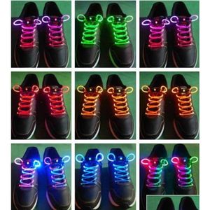 Led Gadget Light Up Flash Glow Shoelaces Disco Strap Lampes Stick Shoestring3662422 Drop Delivery Electronics Gadgets Dht8D