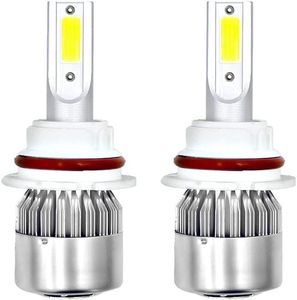 Kit de conversión de faros LED todo en uno 72W 7600LM C6 bombillas de faros delanteros para automóvil H4/H7/H8/H9/H11/H13/9004/9005/9006/9007/9012 faro automático 4300K 6000K 8000K