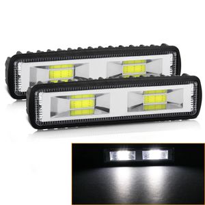 Faros delanteros LED de 48W para motocicleta, camión, barco, Tractor, remolque, luz de trabajo todoterreno, luz de trabajo LED COB, foco de luz de trabajo