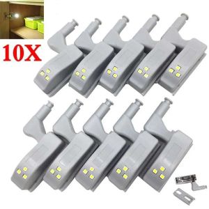 LED Inner Hinge Lamp Under Cabinet Universal Wardrobe Cupboard Sensor Lights for Bedroom Kitchen Closet Night Lamp