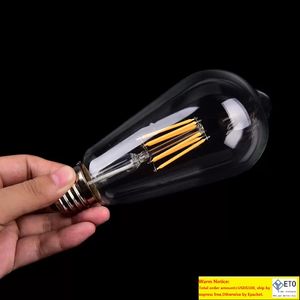 Lámpara LED St64 Vintage Edison Bombilla E27 Bombilla led incandescente Bombilla navideña Luces de ambiente navideño