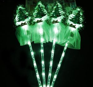Árbol de Navidad con luz LED, varitas mágicas, decoraciones, barra de destello brillante, accesorios de atmósfera, regalo de Navidad, cumpleaños, fiesta, accesorio de disfraz para princesas y niños