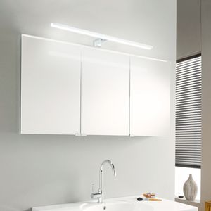 LED Mirror Lights Armoire de salle de bain Lumière Mamorage de maquillage Lights Mur Vanity Light IP44 6W 8W 6000K Blanc neutre 280 mm 580 mm