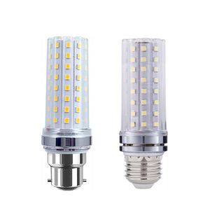 Ampoules LED Muifa Maïs 12W Ampoule Candélabre LED Base Décorative Équivalente E14 E26 E27 B22 Maïs 3 Couleurs - Lampes Lustre LED Dimmable Blanc Chaud 3000K Lampes usastar