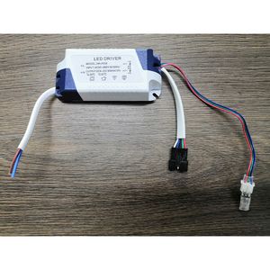 Controlador de luz de panel LED 3W 6W 12W 18W Luces de panel RGB Transformador adaptador de fuente de alimentación AC85-265V