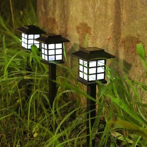 Le chemin solaire de LED allume la décoration extérieure de lampe solaire de lampes de pelouse pour l'éclairage de jardin/cour/paysage/terrasse/allée/passerelle