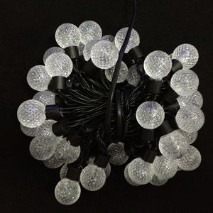 Guirlande lumineuse LED colorée, ampoule féerique, grande décoration pour noël, granulés de 5M de longueur