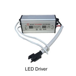 Transformador Led 4W 5W 6W fuente de alimentación impermeable IP67 corriente constante 600ma DC12V 24V controlador Led para luces de techo