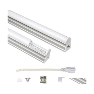 Led Tubes T5 Integrated Led Tube 1Ft 2Ft 3Ft 4Ft 175265V Fluorescent Smd2835 6W 10W 14W 18W Lights Drop Delivery Lighting Bbs Otjqg