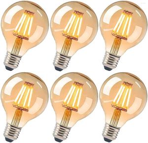 Led Vintage Filament Bulb G80 4 W Edison Ampoules Warmwhite Retro Incandescent Antique Lamp Idéal pour la nostalgie