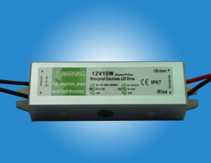 Tension constante d'alimentation étanche led 10-200w 90 ~ 130V, 170V ~ 250V, 90-250V CE (LVD + EMC) ROHS