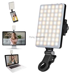 LED Fotografía Kit de iluminación Luz de relleno para luces de estudio Selfie Clip Luz de relleno Luz de relleno de videoconferencia LED HKD230828