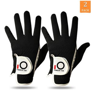 Left Hand Right Hand Golf Gloves Mens Rain Grip Hot Wet Weather Winter Sports 2 Pack Durable Breathable Soft Set Drop Shipping 201027