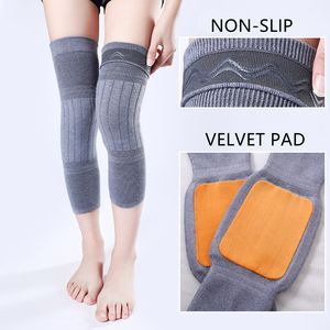 Leg Shaper 2PCS Winter Warm Wool Cashmere Warmers Sleeves Thick Fleece Lined Knee Pads Brace Support Guard Protector Long Thermal Wraps 230612