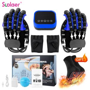 Leg Shaper Intelligent Massage Gloves Stroke Hemiplegia Rehabilitation Hand Function Robot Training Glove Finger Care p230612