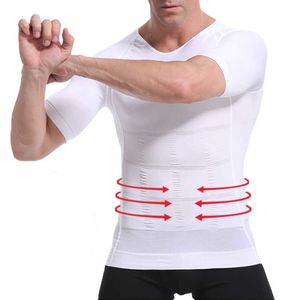 Leg Shaper Men's Slimming Shaper Posture Vest Male Tummy Abdomen Corrector Compression Body Modeling Fat Chest Tummy Shirt Corset 230925