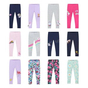 Leggings printemps automne bébé filles leggings beaux dessins dessinons pantalon crayon complet pantalon de coton vêtements pour enfants 2 à 8 ans