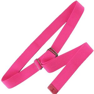 Allonger la ceinture de méditation à jambes croisées Sangle de yoga auxiliaire Ceinture extensible flexible Bande de tension Rose Rouge / Bleu Ceinture d'entraînement sportif H1026