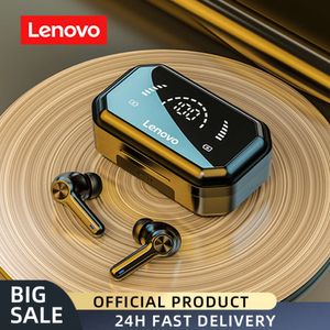 Lenovo LP3 Pro TWS Bluetooth 5.0 Casque de police d'oreille sans fil avec micro 1200mAh Finding Tool Quality Case Écouter