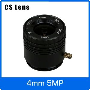 Lentille 5MEGAPIXEL 4mm CS MOURT COMMEZ 1/2,7 pouce CCTV Lens pour HD 1080p / 4MP / 5MP AHD CAME IP CAME CAMERIE CAMER