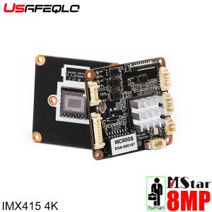 Lens 8MP 4K Module de caméra 3840 (H) * 2160 (V) Sony IMX415 MJPEG H.265 + 20FPS HD Board pour module de caméra CCTV Danale App Mstar Chip