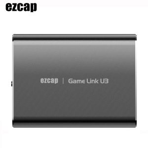 Lente nueva EZCAP371 4K 60Hz Loop UVC UVC USB3.0 HDMI Video Capture Card Yuy2 1080p60fps grabando transmisión en vivo para PS4 PS5 Game Camera PC PC