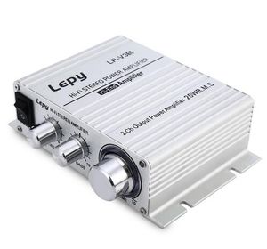 Lepy LP-V3 700W 12V Mini amplificateur de puissance numérique stéréo Hi-Fi MP3 haut-parleur Audio de voiture avec entrée Audio 3.5mm