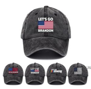 Let Is Go Brandon Flag Lunettes de soleil Casquette de baseball Chapeau Couleur unie Sport Casquette de soleil Femmes Snapback Hip Hop Casual Czapka Boys 0207