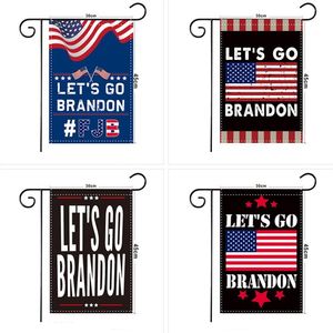Let Go Brandon Garden Flag 30x45cm EE. UU. Presidente Biden FJB Banderas al aire libre Decoración de patio Banderas americanas Banner Adornos SN4295