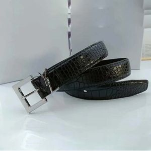 Lettre pour hommes designer ceinture supérieure de luxe laisse silencieuse 3,0 cm largeur femme ceinture cintura gurtel cuir celtes de ceintures en gros