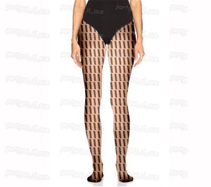 Vintage Lettres Femmes Collants Chaussettes Sexy Voir À Travers Mesh Leggings INS Fashion Street Style Collants 4 Couleur