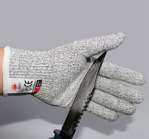 Niveau 5 Anticuptes Gants Sécurité Pépeuse Épreuve Résistante en acier inoxydable Fil Metal Métroque Glants de randonnée de sécurité de sécurité CutResistant7118032