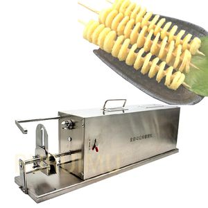 LEWIAO trancheuse de pommes de terre en spirale électrique étirement automatique des chips de pomme de terre Machine efficace de tour de pomme de terre