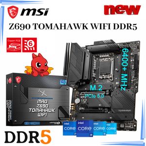 Carte mère LGA 1700 MSI MAG Z690 TOMAHAWK WIFI DDR5 D5 128 go 6400 MHz prise en charge Intel Core 12th et 13th CPU M.2 ATX carte mère nouveau