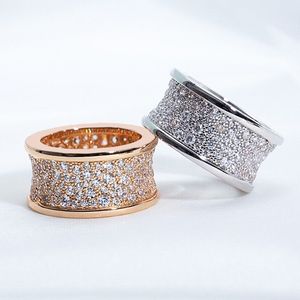 LIDU 925 Plata de Ley de alta calidad temperamento completo diamante pequeño anillo de cintura moda exquisita joyería de lujo regalo del Día de San Valentín