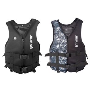 Gilet de sauvetage bouée universel extérieur gilet de sauvetage en néoprène Sports nautiques gilet de flottabilité kayak canotage natation dérive sécurité gilet de sauvetage 230918