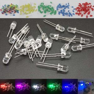 Light Beads 1000pcs 5mm LED Diode 5 Mm Assorted Kit White Green Red Blue Yellow Orange Pink Purple Warm DIY Emitting DiodeLight