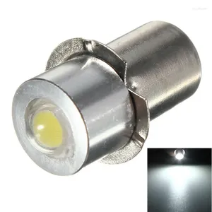 Bombilla DC3V P13.5S 1W LED blanco para antorchas de repuesto Lámpara de trabajo 100Lumen soporte gota