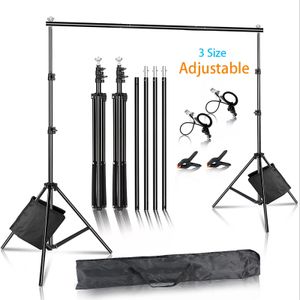 Light Stands Booms P o Video Studio Backdrop Background Stand P ography Muslin Backgrounds Picture Canvas Frame Support System With Carry Bag 230927