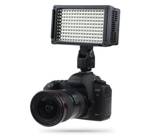 LightDow Pro High Power 160 Video LED Cámara de videocámara de videocámaras con tres filtros 5600K para cañones DV Cannon Nikon Olympus LD6484568