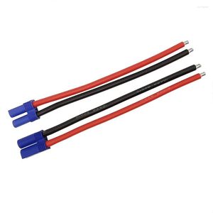 Accesorios de iluminación, 1 Uds., enchufe macho EC5/conector hembra 10 #10AWG, Cable de silicona, conector DIY para cargador de batería Lipo RC, juguetes, longitud del Cable