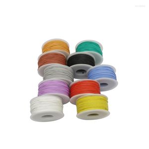 Accessoires d'éclairage 50 mètres Fil de silicone 30AWG Diamètre 1,2 mm Cuivre et câble en étanche à 10 couleurs DIY en option