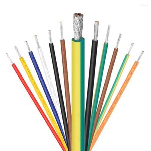 Accesorios de iluminación Cable resistente al calor Cable de silicona suave 12AWG 14AWG 16AWG 18AWG 20AWG 22AWG 24AWG 26AWG 28AWG 30AWG Conector