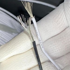 Accesorios de iluminación Ul1007 Cable electrónico estándar 18awg Coche Fácil de soldar Modelo de juguete de cobre estañado Fuente de alimentación